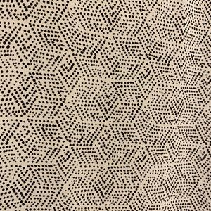 Black and white light and breezy blouse